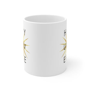 Gold Starburst Mug