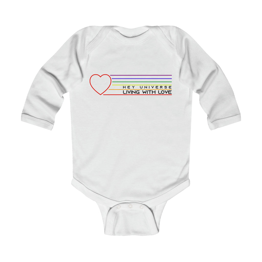 Infant's Living With Love Onesie