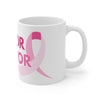 Warrior Survivor Breast Cancer Awareness Mug