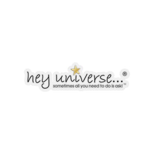 Hey Universe Logo Sticker