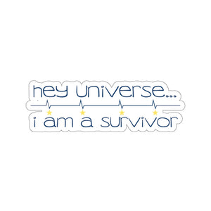 I am a Survivor Sticker