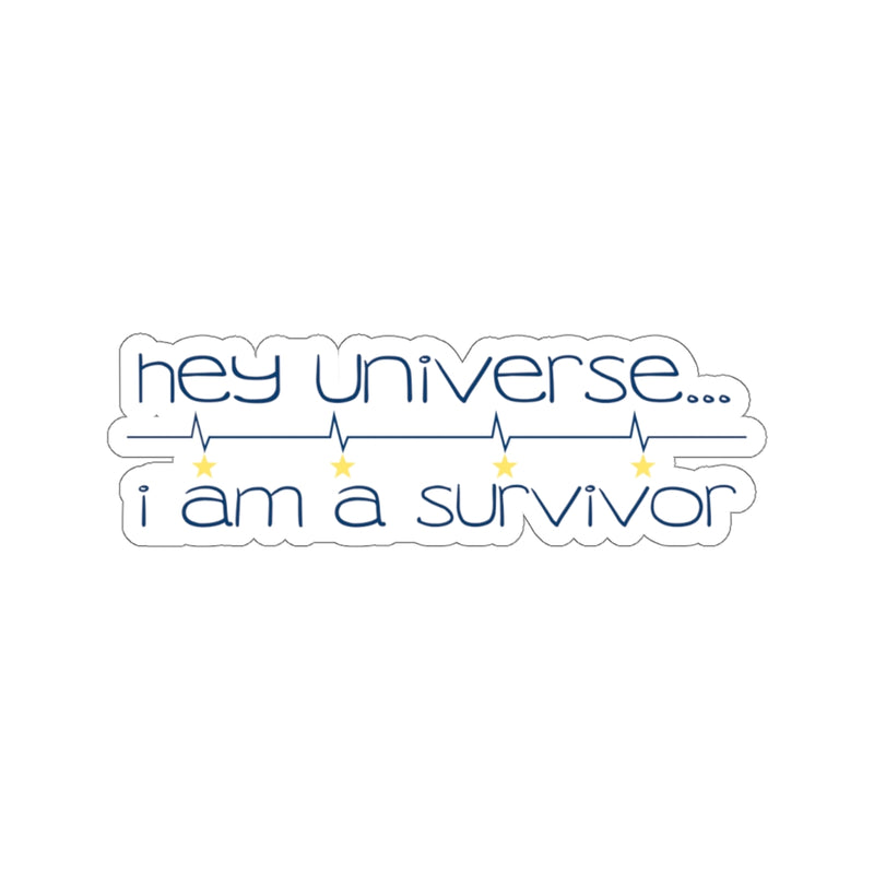 I am a Survivor Sticker