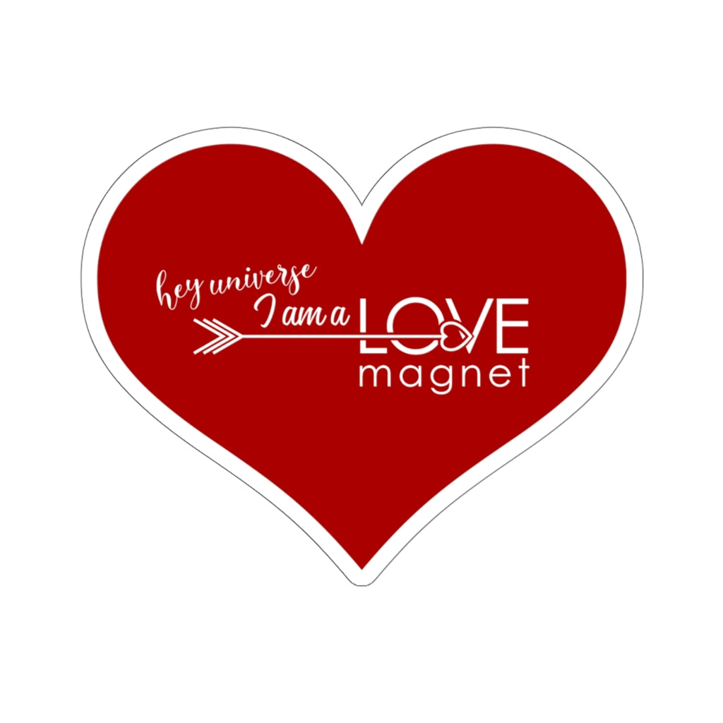 I am a Love Magnet Sticker