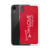 I am a Love Magnet Red iPhone Case