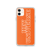 Hey Universe Orange iPhone Case