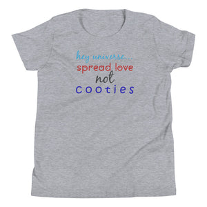 Spread Love Not Cooties Kid's Tee