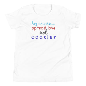 Spread Love Not Cooties Kid's Tee