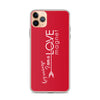 I am a Love Magnet Red iPhone Case