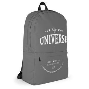 hey universe Backpack Grey