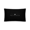 Manifester Black & White Pillow