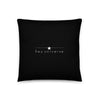 Starburst Black & White Pillow