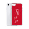 I am a Love Magnet Red iPhone Case